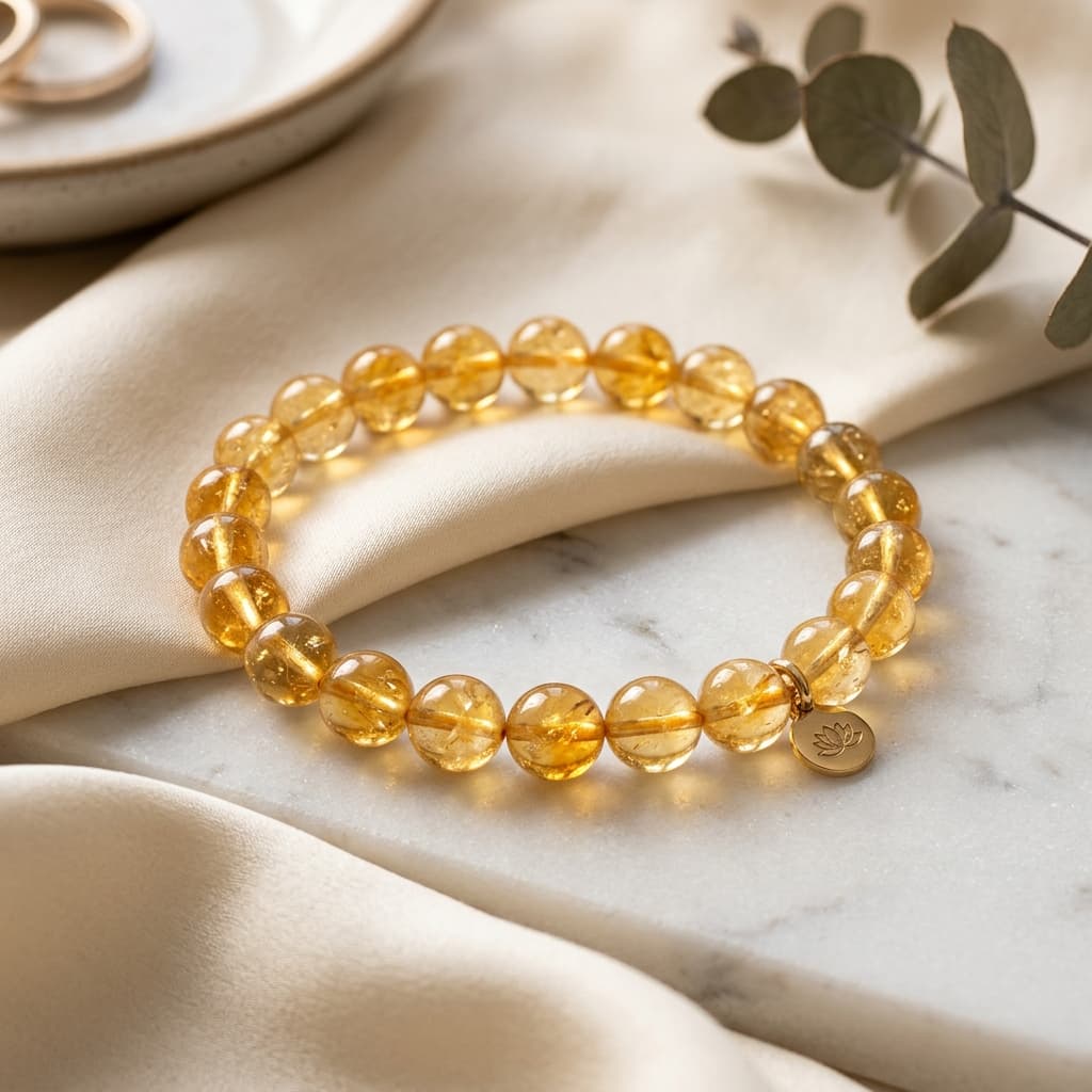Citrine Crystal Bracelet